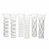 Razzle Dazzle Champagne Flutes, Set Of 6 -Nest Fine Gifts Sales Shop ABG Razzle Dazzle Silver New