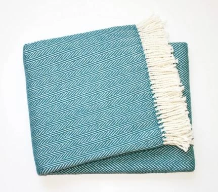 Herringbone Plush Throw 12 Herringbone Plush Throw - Image 10