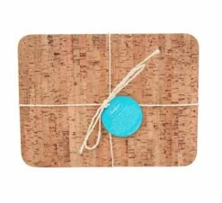 Cork Rectangular Placemats, Set Of 4