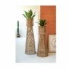 S/2 Seagrass & Iron Plant Stands -Nest Fine Gifts Sales Shop KAL Seagrass Plant Stand