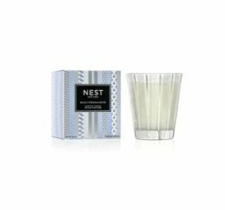NEST New York Votive Candle – Blue Cypress & Snow