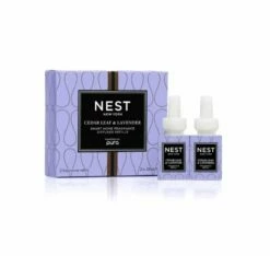 NEST New York Pura Pod Refill Duo – Cedar Leaf & Lavender