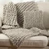 Chunky Knit Throw
