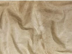 Solid Beige Cowhide