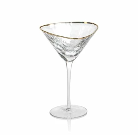 Aperitivo Triangular Martini Glass, Set Of 4 3 Aperitivo Triangular Martini Glass, Set Of 4