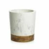 San Ramon Marble & Wood Ice Bucket 1 San Ramon Marble & Wood Ice Bucket -Nest Fine Gifts Sales Shop ZDX San Ramon Wood Marble Bucket
