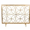 Antique Gold Circles Firescreen