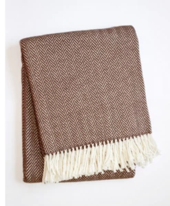 Herringbone Plush Throw 24 Herringbone Plush Throw -Nest Fine Gifts Sales Shop p 11511 ASI Herringbone Coffee