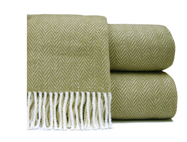 Herringbone Plush Throw 3 Herringbone Plush Throw