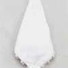 Pom Pom Napkin 1 Pom Pom Napkin -Nest Fine Gifts Sales Shop p 12977 ABGLS White Small Pom Pom