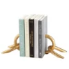 Goldie Locks Bookends 1 Goldie Locks Bookends -Nest Fine Gifts Sales Shop p 13274 Cyan Goldie Locks Bookends